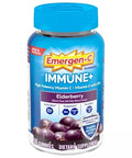 Emergen-C Immune Elderberry Gummies 750 Mg Vitamin C With Vitamin D Zinc And Electrolytes Immune Support Dietary Supplement Caffeine Free Gluten Free Elderberry Flavor 36 Count