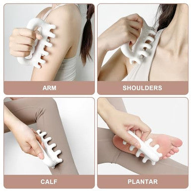 Vemoky Fascia Massage Tool Trigger Point Massage Tools Anti Blaster For Cellulite Massage Tool Reaching Deep Myofascial Tissue Throughout The Body Release Muscle Knot Reduction Cellulite