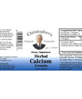Christopher'S Original Formulas Herbal Calcium Extract Natural Bone Health Support 2 Oz