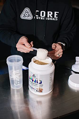 Core Nutritionals Pro Sustained Release Protein Blend Digestive Enzyme Blend 25G Protein 2G Carb 27 Servings (Blueberry)