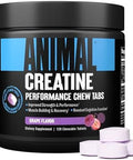 Animal Omega Omega 3 & 6 Supplement With Creatine Chews Tablets Enhanced With Astragin 30 Day Pack