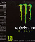 Monster Energy Drink, Green, Original, 16 Ounce (Pack of 12)