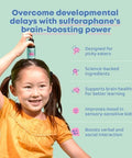 JoySpring Liquid Magnesium Glycinate and Sulforaphane Supplement for Kids