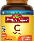 Vitamin C 500 Mg Caplets With Rose Hips 130 Count