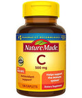 Nature Made Vitamin C 500 Mg Caplets With Rose Hips 130 Count