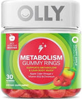 Olly Ultra Strength Hair Softgels Supports Hair Health Biotin Keratin and Metabolism Gummy Rings Apple Cider Vinegar Vitamin B12 Chromium