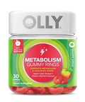 Olly Metabolism Gummy Rings Apple Cider Vinegar Vitamin B12 Chromium & Hello Happy Gummy Worms Mood Balance Support Vitamin D Saffron Adult Chewable Supplement