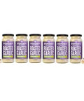 Sonoma Gourmet Roasted Garlic Alfredo Sauce, Made With Real Cream and Fresh Roasted Garlic, No Sugar Added, No Seed Oils, 15.5oz Jars (Pack of 6)