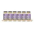 Sonoma Gourmet Roasted Garlic Alfredo Sauce, Made With Real Cream and Fresh Roasted Garlic, No Sugar Added, No Seed Oils, 15.5oz Jars (Pack of 6)