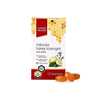 Nz Health Umf 10+ Manuka Lozenges -Kids 12's