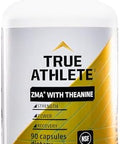 True Athlete Zma With Theanine â€“ Supports Muscle Recovery Strength & Sleep â€“ Zinc Magnesium Vitamin B6 & Theanine Formula For Relaxation & Performance (90 Capsules)