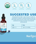 Maryruth'S Maryruth Organics Usda Toddler Liquid Drops Zinc Sulfate Immune Support Supplement Skin Health Vegan Formulated For Ages 1-3 Delicious Berry Flavor 1 Month Supply 2 Fl Oz