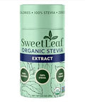 SweetLeaf Organic Pure Stevia Powder Shaker Jar, Sugar Free- 0.9 Oz, 1 Pack | Zero Calorie Sweetener No Erythritol, Stevia Leaf Extract, Natural Sugar Substitute for Coffee & Baking
