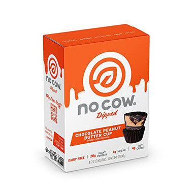 No Cow High Protein Bars 20G Plus Plant Based Vegan Protein Keto Friendly Low Sugar Low Carb Low Calorie Gluten Naturally Sweetened Dairy Non Gmo Kosher (Chocolate Peanut Butter Cup)