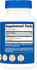 Nutricost Astaxanthin 6Mg Nongmo And Gluten 120 Softgels (4 Month Supply)