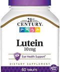 21St Century Lutein 10 Mg 60 Tablets Pack Of 5