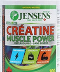 MusclePower: Strength, Performance & Muscle Mass - Unflavored - Creatine by Jensens (100 servings)