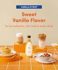 MONKSHUSHU Vanilla Allulose Syrup 18.7 Fl Oz for coffee, drinks - Keto Diet, Vegan friendly, Diabetes-Safe - Zero Calorie, Liquid type Sugar Substitute - Monk Fruit - Gluten Free, 0g Net Carbs, Non-GMO