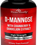 Divine Bounty DMannose Capsules and Mens Multivitamin Bundle