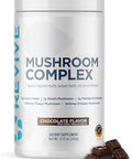 Revive Md Mushroom Powder Chocolate - Mushroom Supplement Supports Focus Cognitive Immune & Brain Health With A Blend Of Lion'S Mane Reishi Chaga Shiitake & Maitake - Gluten- - 30 Servings