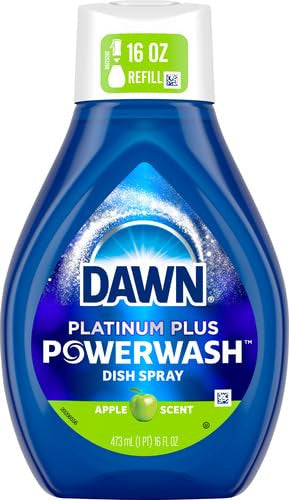 Dawn 52367 Platinum Powerwash Dish Spray Soap Apple Scent 16-Oz. Refill