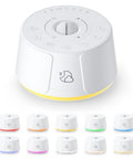 Leicex Sound Machine White Noise Machine - 30 Soothing Sounds 10 Colors Night Light Rechargeable Battery- Travel Portable Sound Machine For Sleep Baby Adults Perfect Sleeping Companion