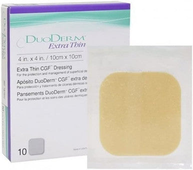 Duo.derm 187955 Extra Thin CGF Dressings 4 X 4 Inches ,10 Count from CHLIFE