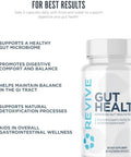 Revive Md Gut Health Supplements For Men & Women - Daily Gut Repair & Digestive Health Support Formula With Thyme Oregano & Milk Thistle - Vegan-Friendly Gluten- - 60 Vegetarian Capsules