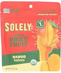 SOLELY Organic Dried Mango Halves, Large (Pack of 1) | One Ingredient | Vegan | Non-GMO | No Added Sugar