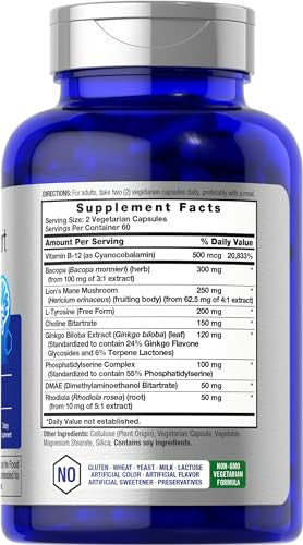 Horbaach Brain Supplement 120 Capsules