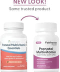 Fairhaven Health Prenatal Multivitamin Essentialsprenatal Vitamins + Dha Choline Myoinositolsupports Healthy Pregnancy & Fetal Brain Developmentmint Essence To Deter Nausea60 Capsules