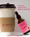 S-wit - Liquid Monk Fruit Sweetener, Natural Sugar Substitute, Zero Calories, Keto-Friendly, Diabetic-Friendly, Perfect for Coffee, Tea, Smoothies, Baking, and Everyday Use, Sugar-Free, Non-GMO 1.4 Oz (Single Pack, Liquid Monk Fruit Sweetener)