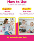 Begin Health Daily Growing Up Magnesium Drink for Kids Real Fruit Magnesium Powder with Electrolytes Prebiotic Fiber Kiwi and Inulin Pink Lemonade Flavor Ages 1+ 56 Servings