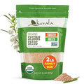 Kevala Organic Black Toasted Sesame Seeds - 2 lb, 32 oz, Baking and Cooking | Unhulled Roasted Black Sesame for Asian Cuisine, Contain Unsaturated Fats and Lignans, Convenient Resealable Bag