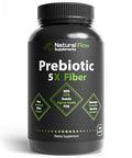 Natural Flow Supplements Prebiotic Fiber Supplement 5 In 1 Capsules