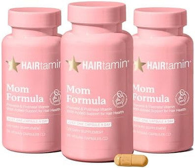 HAIRtamin MOM Prenatal and Postnatal Hair Vitamins