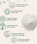 Micro Ingredients Collagen Peptides Powder Organic 12Oz