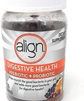Align Digestive Health Prebiotic + Probiotic Gummies Fruit Flavored 50 Ct