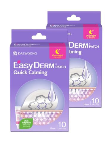 Dweasyderm Easyderm Quick Calming Wide Patches(2Ea) And Magnesium Patches(20 Ea)