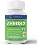 Welmate Areds 2 (120 Servings) Eye Vitamin And Mineral Supplement Vitamin C Zinc Lutein Zeaxanthin Macular Health Doctor Formulated & Tested Eye Care Gluten 240 Mini Softgels
