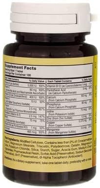 Nature'S Blend Multiple Vitamin With Minerals No Iron 100 Tabs