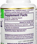 Paradise Herbs Sambuca-Well | Sambucas Nigra | European Elderberry 50:1 Extract | Vegan | NON-GMO | Gluten | 60 Vegetarian Capsules