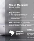 Doterra Green Mandarin Essential Oil - 15 Ml - Supports Healthy Digestive And Immune Systems