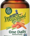 Megafood One Daily Multivitamin - Multivitamin For Women And Men - With Real Food - Immune Support Supplement - Vitamin C & Vitamin B - Bone Health - Energy Metabolism - Vegetarian, Non-Gmo - 30 Tabs