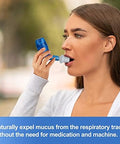 Giyosk Breathing Exercise Device For Lungs Mucus Removal Flutter Flutter Valve Mucus Removal Device With A Set Of Accessories Breathing Trainer For Lung Cleanse(Blue)