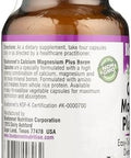 Bluebonnet Calcium Magnesium Plus Boron Vegetarian Capsules Offwhite 180 Count