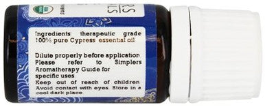 Organic Cypress 5 ml By Simplers Botanicals