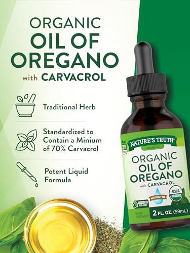 Nature's Truth Organic Oil Of Oregano Liquid Drops 2 Fl Oz