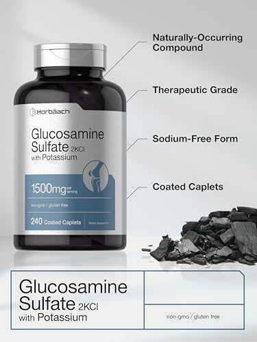 Horbaach Glucosamine Sulfate 240 Cap 1500Mg