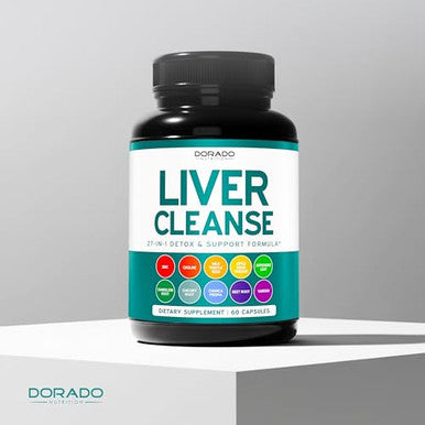 Dorado Nutrition Liver Cleanse Detox & Repair 27 In 1 Formula 60 Count